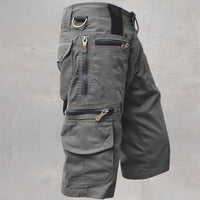 Cargo Shorts Men's Zip Pocket - back