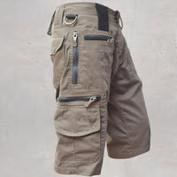 Cargo Shorts Men's Zip Pocket - front