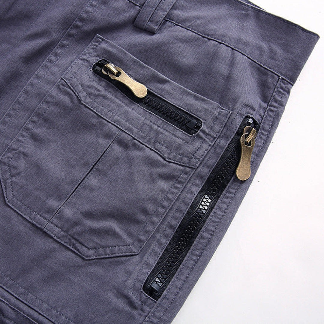 Cargo Shorts Men's Zip Pocket - look