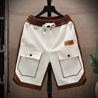 Cargo Summer Shorts | Drawstring Multi Pocket - back
