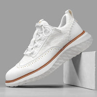 Classic Low-Top Leather Sneakers - front