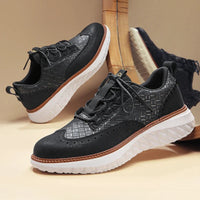 Classic Low-Top Leather Sneakers - view