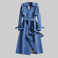 Classic Trench Coat | Belted Double Breasted - back