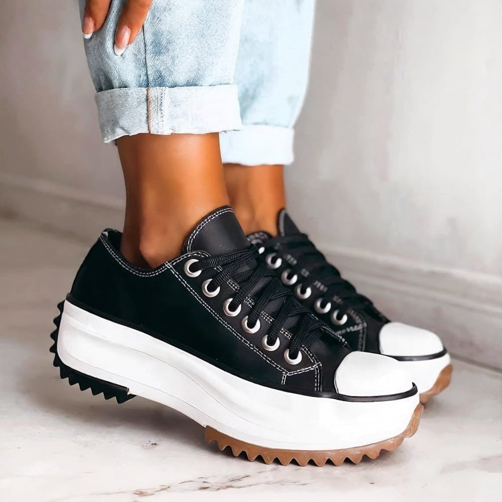 Comfort Sneakers | Chunky Sole Lace Up - hero