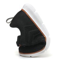 Comfortable Knit Lace-Up Sneakers - detail