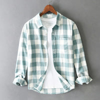 Cotton Check Shirt | Long Sleeve - front