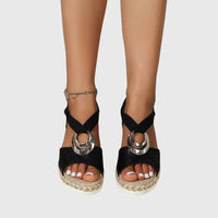 Espadrille Orthopaedic Sandals | Slingback - angle