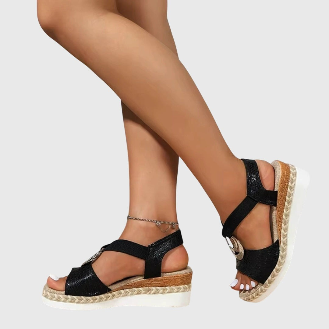 Espadrille Orthopaedic Sandals | Slingback - look