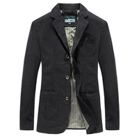 Lightweight Jacket Men's Single Breasted - front