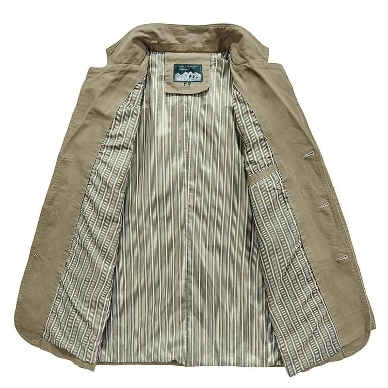 Lightweight Jacket Men's Single Breasted - side