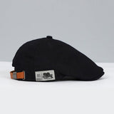 Men's Adjustable Flat Top Beret | Modern Structured Fit