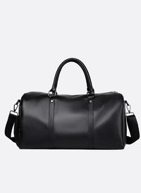 Men's Barrel Gym and Travel Duffel Bag | Multi-Compartment Carry All Side