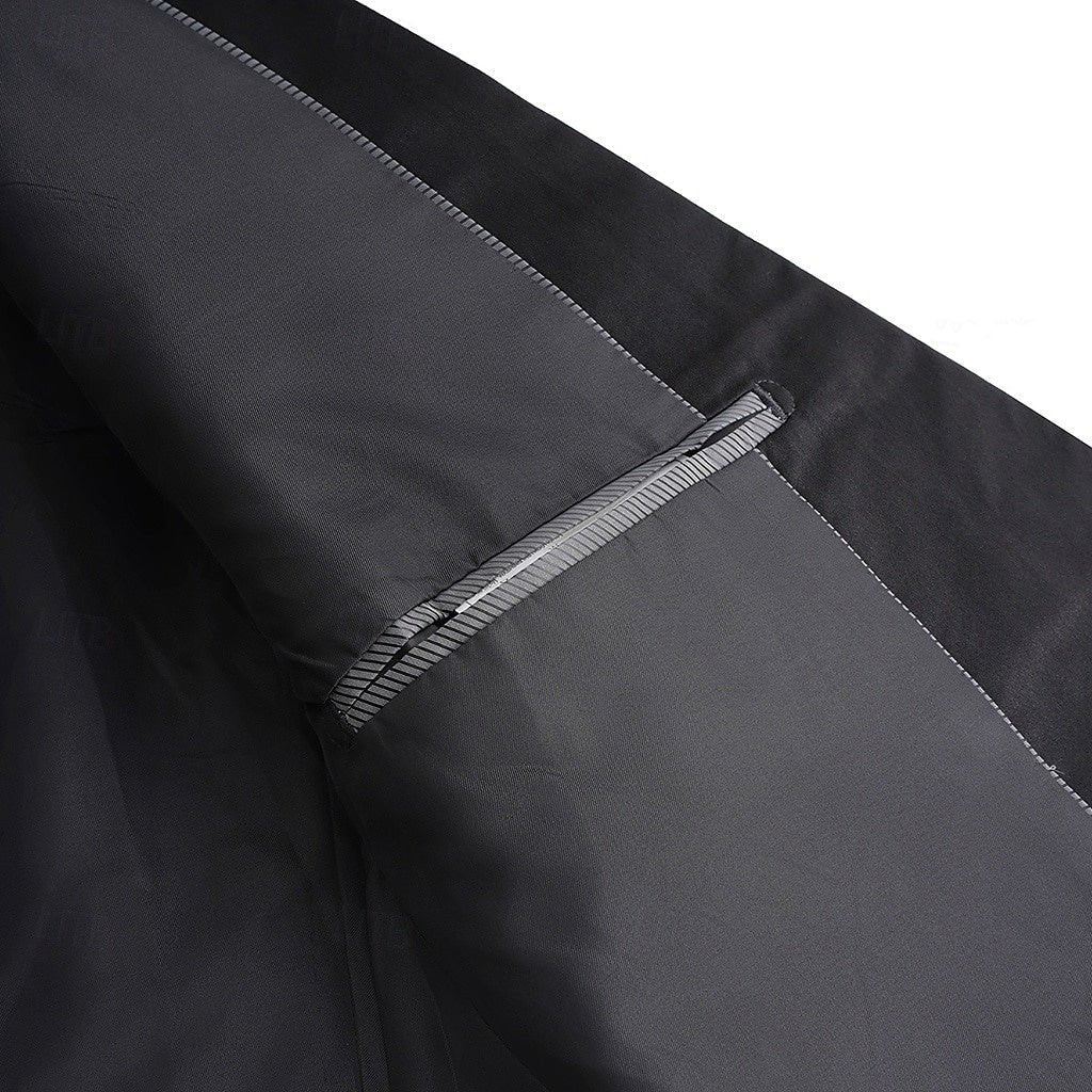 Men's Casual Standard Fit Single Breasted Jacket Close Up