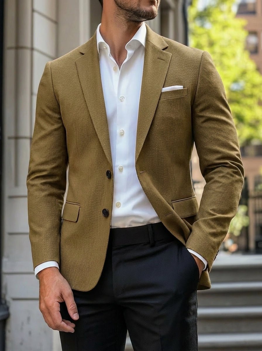 Men's Casual Standard Fit Single Breasted Jacket Hero