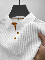 Men's Classic Knitted Polo Shirt