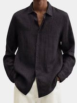Men's Classic Linen Shirt | Relaxed Fit Airy Weave