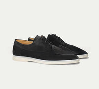 Men's Classic Loafer Shoes | Suede Slip On Leather Close Up