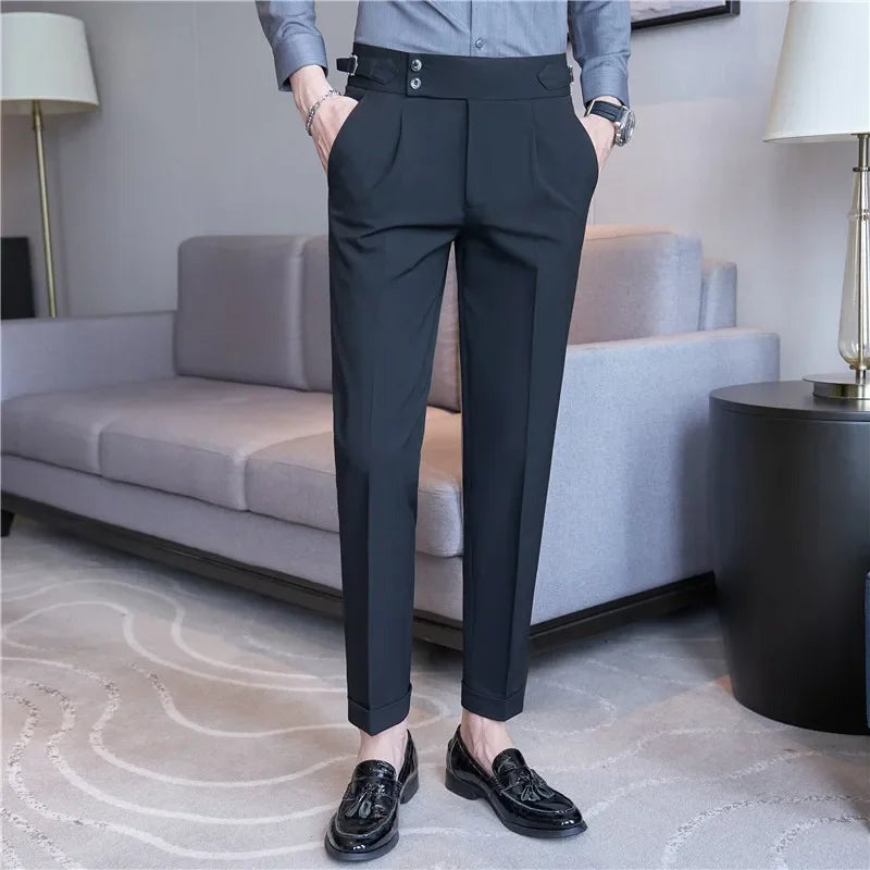 Men's Comfortable Casual Trousers - detail