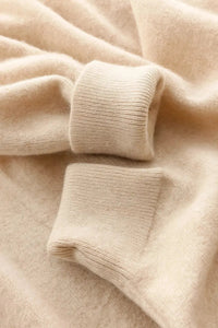 Men's Lightweight V-Neck Knit Sweater | Ribbed Slim Fit Pull Front