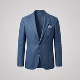 Men's Linen Blazer Jacket | Smart Casual Lightweight Fit