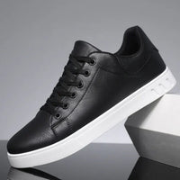 Men's Low-Top Oxford Casual Sneakers | Tie Up with Contrast Sole Lifestyle