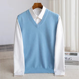 Men's Merino Sweater Vest | Lightweight V-Neck Layer