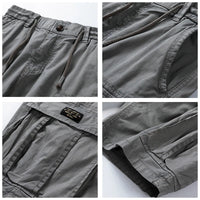 Men's Multi-Pocket Cargo Shorts - close-up