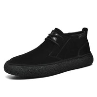 Men's Oxford Mid-Top Shoes | Eyelet Tie with Chunky Sole Full