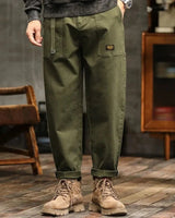 Men's Rugged Cargo Trousers | Relaxed Fit with Pocket Panels