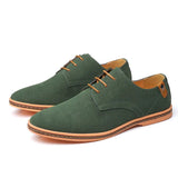 Men's Signature Oxford Shoes | Derby Toe Vegan Suede Fit