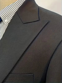 Men's Slim Fit Three-Piece Suit | Double-Breasted Waistcoat Set Side