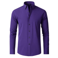 Men's Slim Stretch Shirt | Smart Fit Everyday Wear Angle