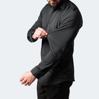 Men's Slim Stretch Shirt | Smart Fit Everyday Wear Back