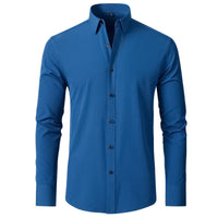 Men's Slim Stretch Shirt | Smart Fit Everyday Wear View 12