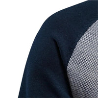 Men's Smart Comfort Cardigan | Slim Fit Raglan Sleeve Close Up