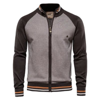 Men's Smart Comfort Cardigan | Slim Fit Raglan Sleeve Side