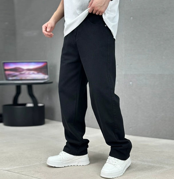 Men's Straight Leg Jeans Relaxed - front