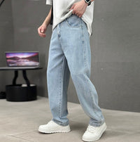 Men's Straight Leg Jeans Relaxed - side