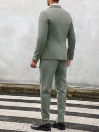 Men's Summer Two Piece Suit | Lightweight Co-ord Set Angle