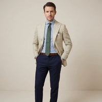 Men's Tailored Everyday Blazer | Lightweight Smart Fit with Patch Pocket Front