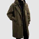 Men's Waterproof Raincoat | All Weather Layered Hood Fit