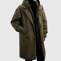 Men's Waterproof Raincoat | All Weather Layered Hood Fit Hero