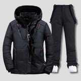 Men's Weather-Resistant Ski Suit | Bib Suspender Snow Set