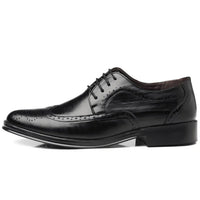 Men's Wingtip Brogue Oxford Shoes | Smart Formal City Fit Back