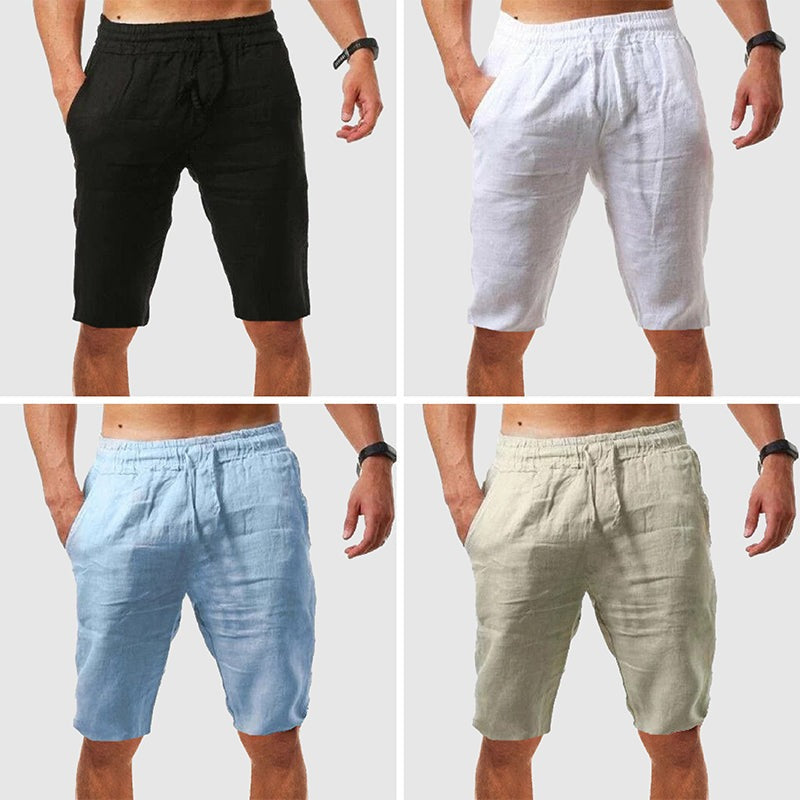 Men's Summer Shorts | Drawstring Knee Length - detail