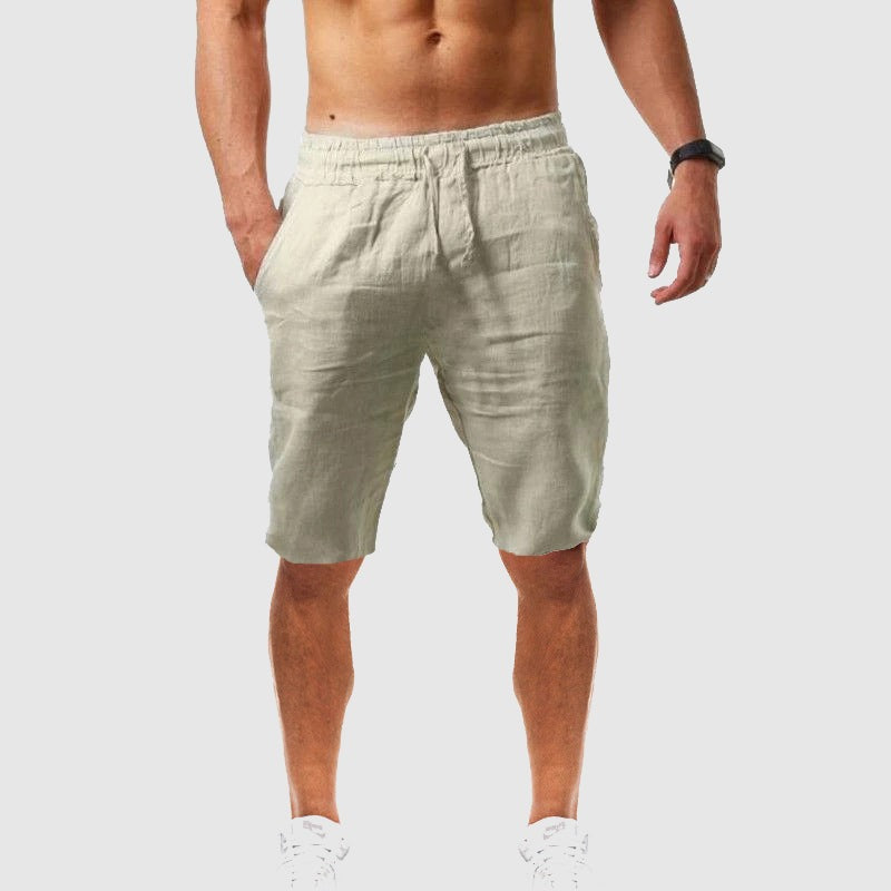 Men's Summer Shorts | Drawstring Knee Length - hero