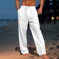 Relaxed Trousers Men's Drawstring Pleated - hero