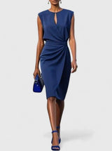 Women's Sophisticated Ruched Dress