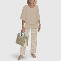 Trouser Two Piece Set | Women's Printed - lifestyle