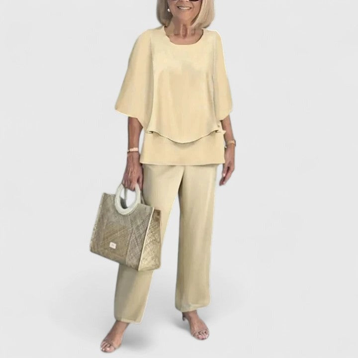 Trouser Two Piece Set | Women's Printed - side